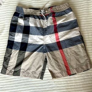 Burberry classic check swim trunk